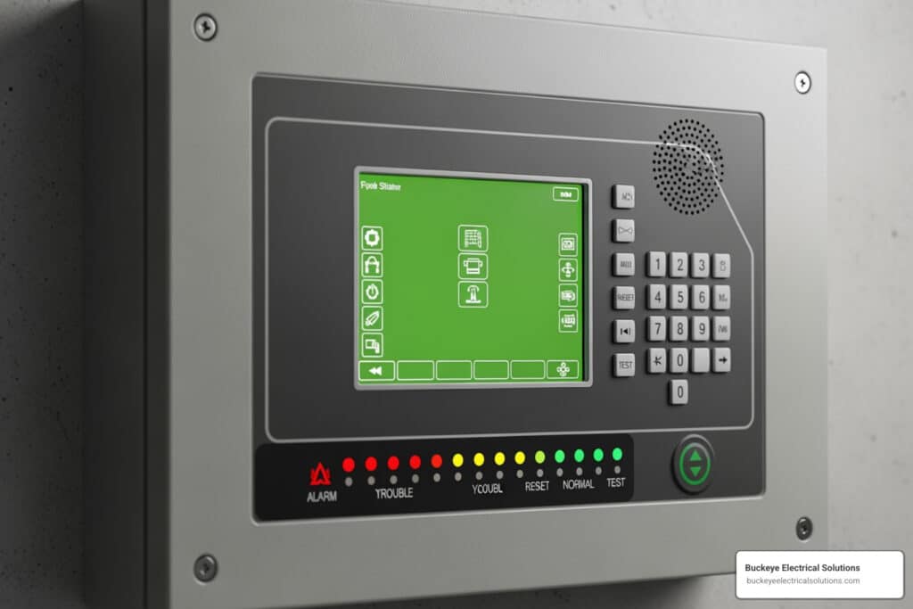 Fire alarm system installation