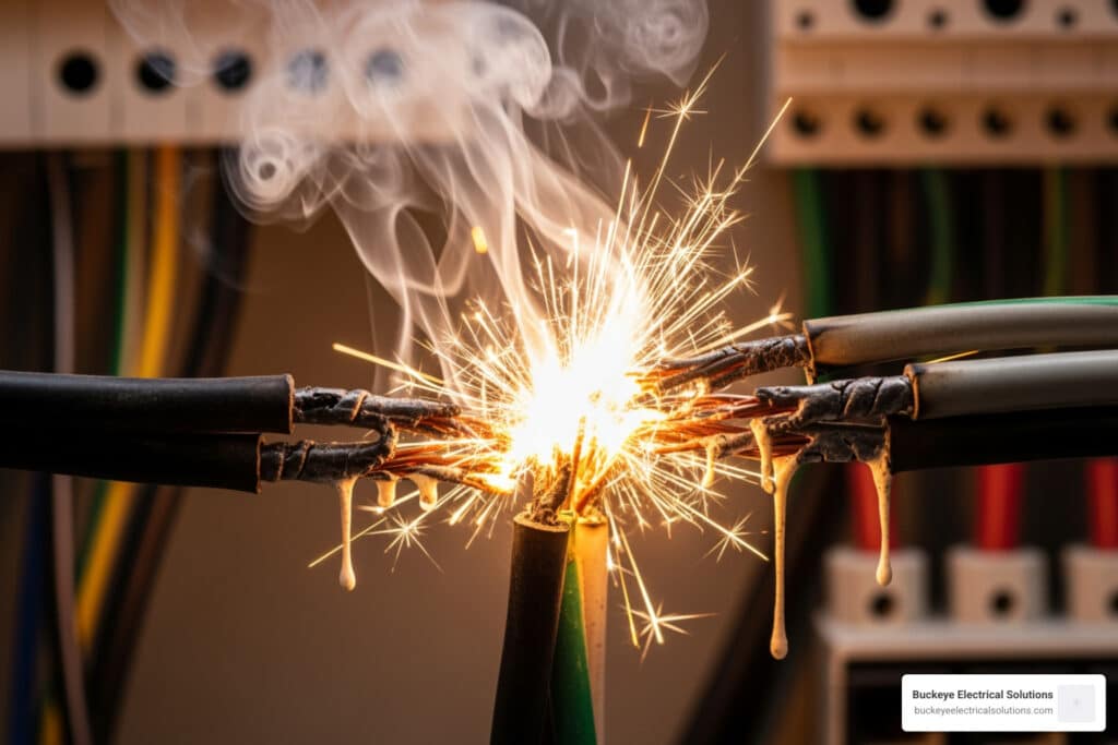 electrical short circuit